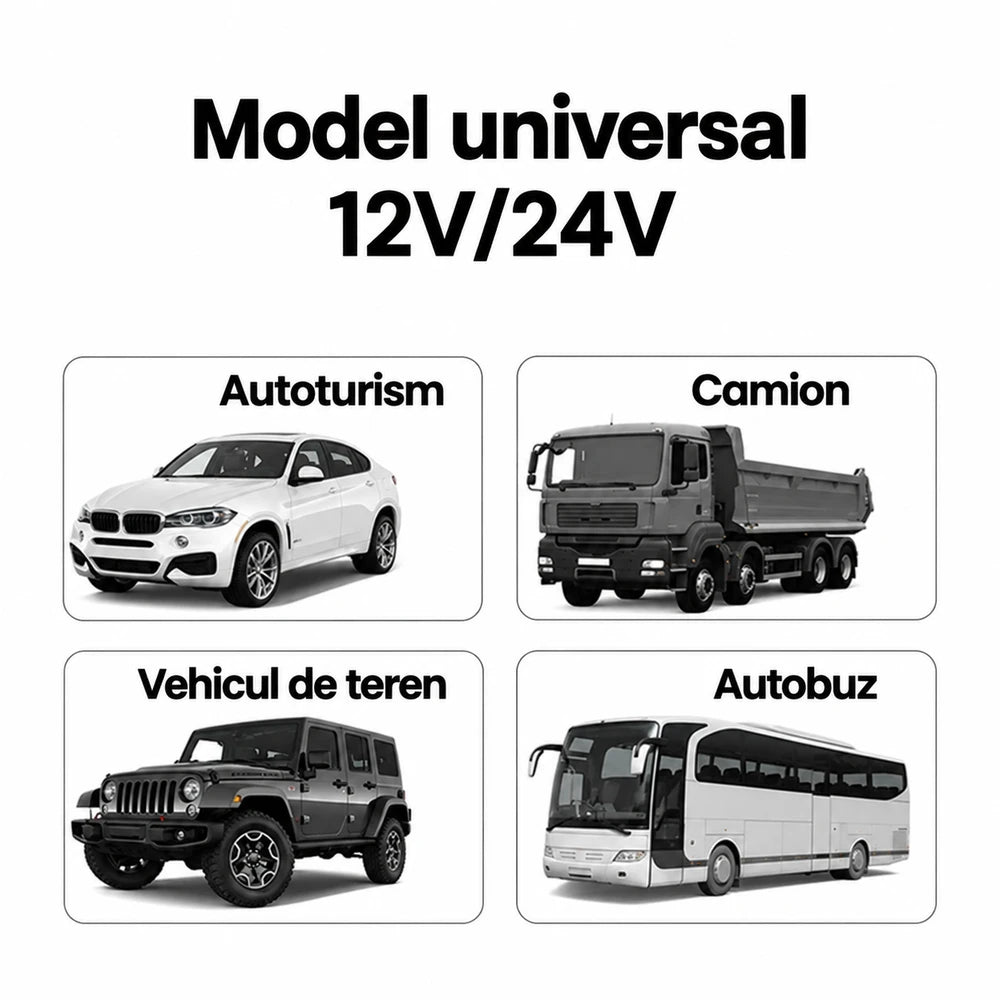 Încărcător auto inteligent 5 în 1