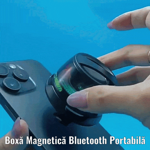 Boxa Bluetooth Magnetica Portabila